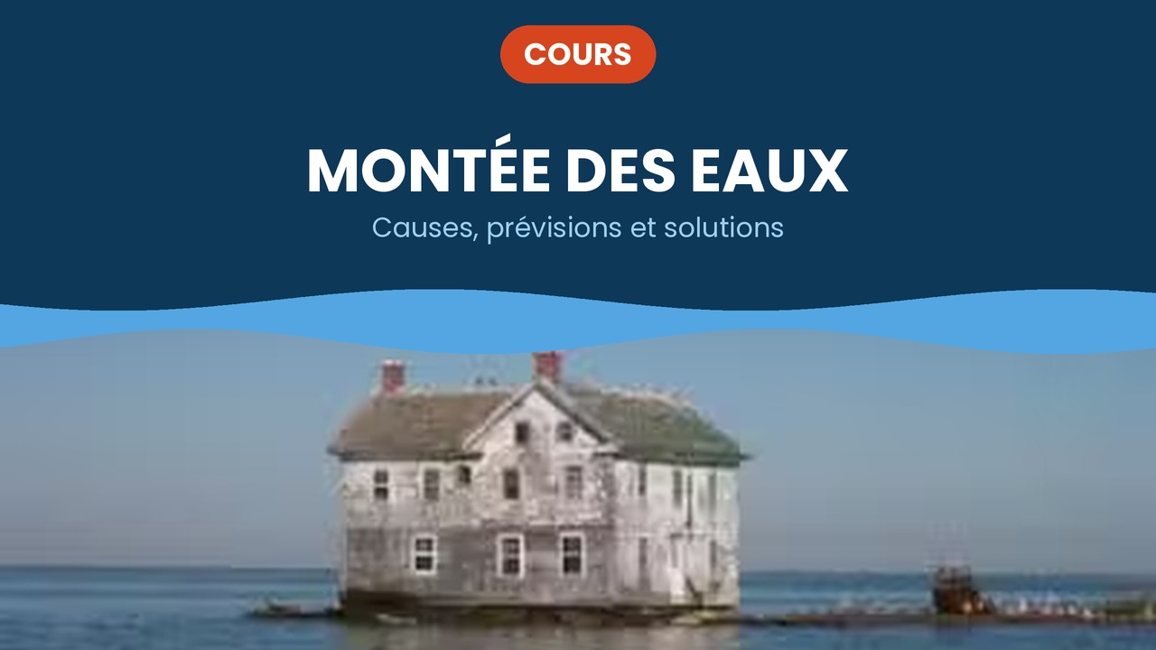 montée des eaux