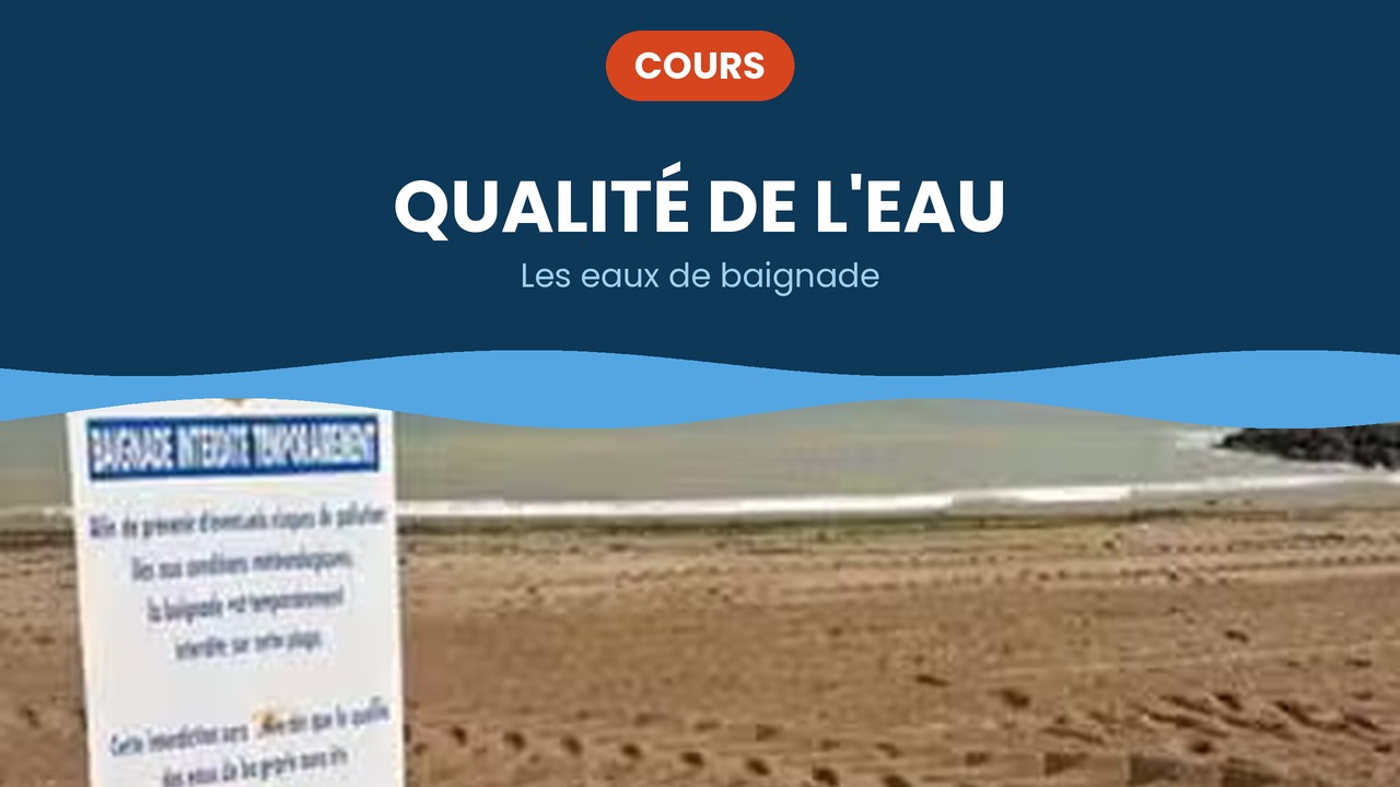 les eaux de baignade