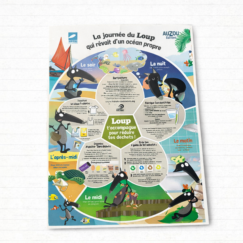 le loup qui revat de l'ocean surfrider